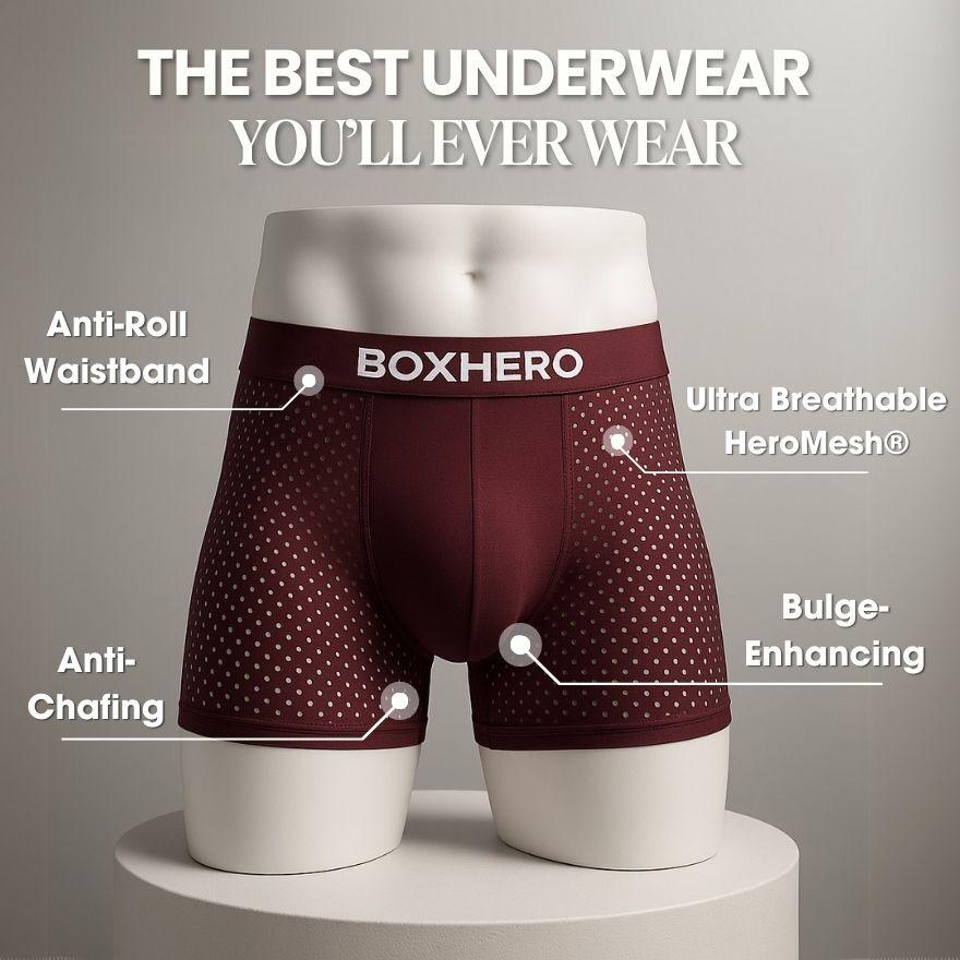 16-PACK BOXHERO BAMBOO FIBRE BOXER SHORTS 1.0