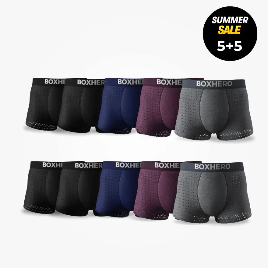 BOXHERO BAMBOO FIBRE BOXER SHORTS  1.0 - FOR ALL-DAY COMFORT